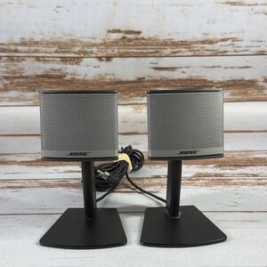 Bose Companion 3 Series II Multimedia Satellite Computer Speakers Tested – Used